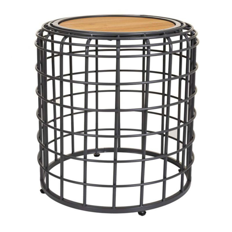 Iron Accent Stool