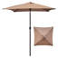 Parasol carré en polyester 78 po Marla-1005996226-1005996349