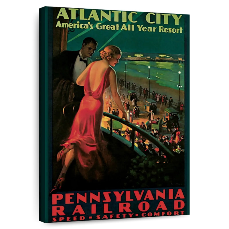 Senne Travel Rail Atlantic City, H 24 po x l 16 po