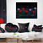 Coussin de pluie et de fleurs avec des greffons et des gouttes-29075973-29075974