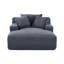 Chaise longue surdimensionnée en velours côtelé Cloudline Cloudline