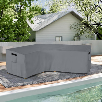 Patio Left-Facing L-Shape Section Cover, 104