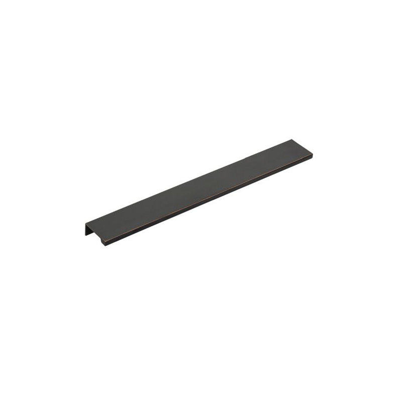 Emtek Edge Cabinet Pull, Oil Rubbed Bronze, 12" Center To Center