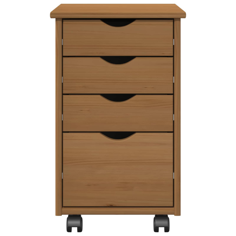 Solid Wood Rectangle Accent Chest, Honey Brown