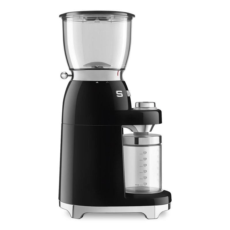 SMEG 50's Retro Style Coffee Grinder, Black