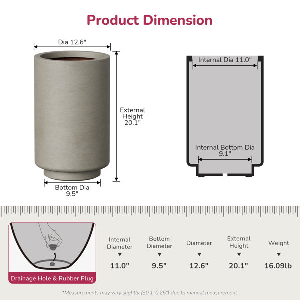 Dimensions du produit