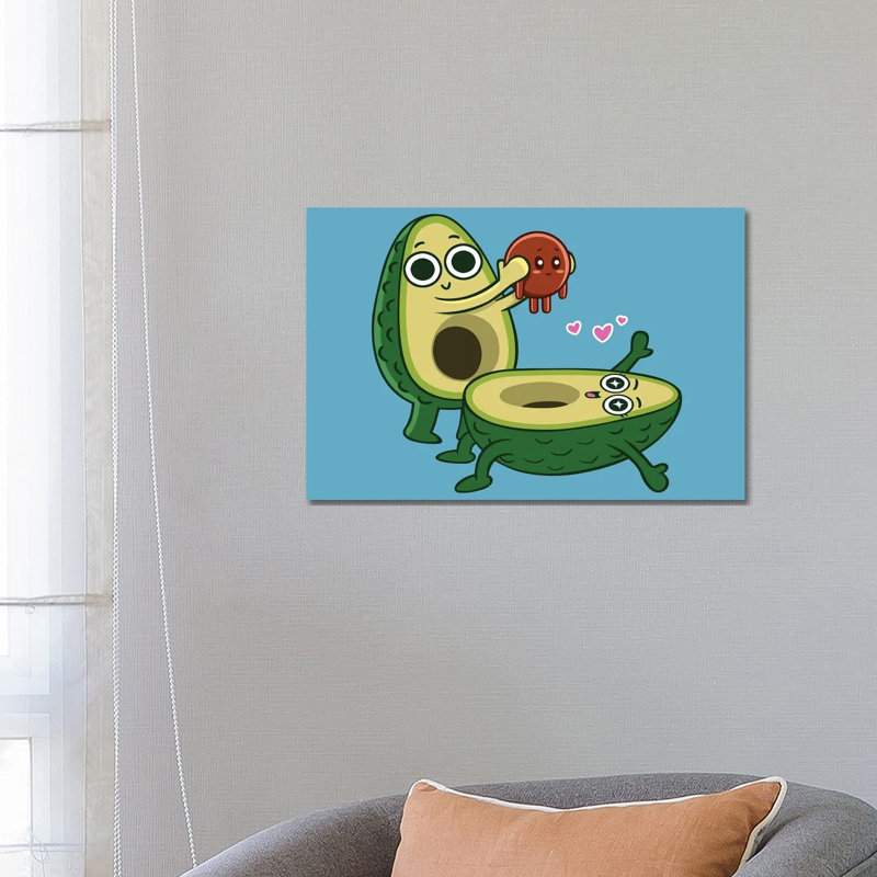 Avocado Delivery by Alberto Perez - Wrapped Canvas Print, 66.04 cm H x 45.72 cm W