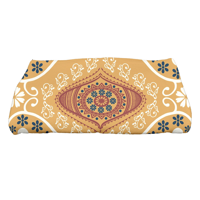 Harrel Bath Towel, Yellow