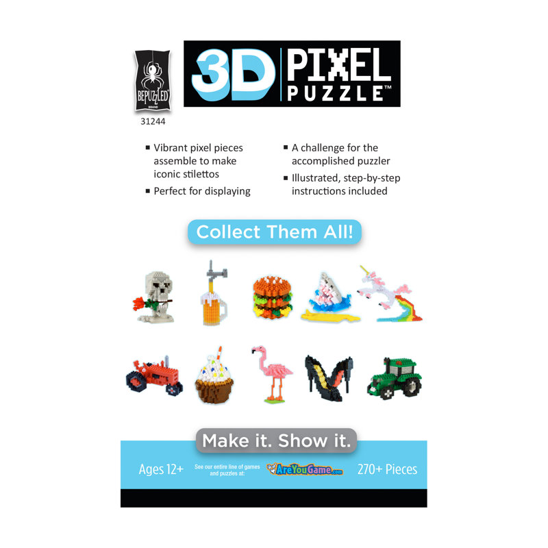 3D 3D Pixel casse-tête