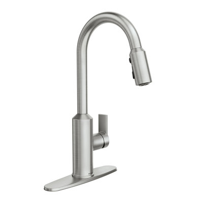 Meena Single-Handle Pull-Down Sprayer Kitchen Faucet With Powerboost And Reflex