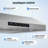 VIKIO 36" Under Cabinet Range Hood with Dual Motors, 3-Speed, 900CFM, Ultra-Quiet, Dishwasher-Safe Filters, Stainless Steel, ETL Listed-111720707