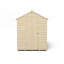 5 ft. W x 7 ft. D Solid Wood Garden Shed