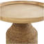 Table d'appoint avec plateau en bois brun