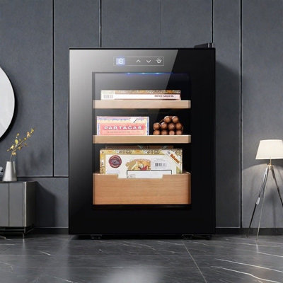 Electronic thermostatic cigar cabinet Home humidor