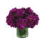 Peony Arrangement in Glass Vase with Grass-1076545435
