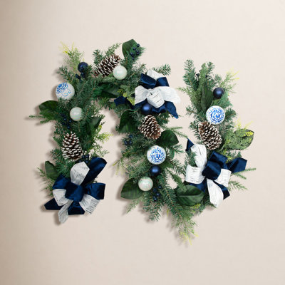 72" Frosted Pine Garland