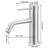 Single Hole Single-Handle Bathroom Faucet-107439111