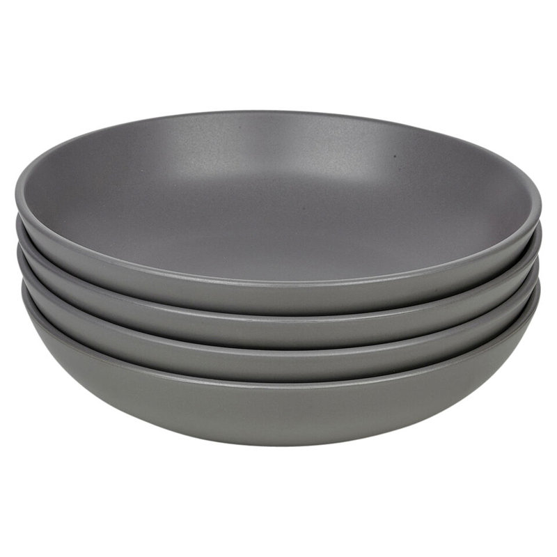 17 Stories Ceramic Serving Bowl, Grey