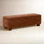 Grant Polyester Blend Upholstered Storage Bench-836754045