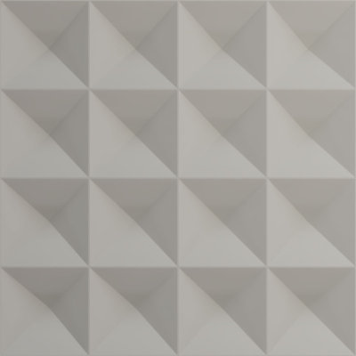 19 5/8"W x 19 5/8"H Cornelia EnduraWall Decorative 3D Wall Panel, UltraCover (Covers 2.67 Sq. Ft.)