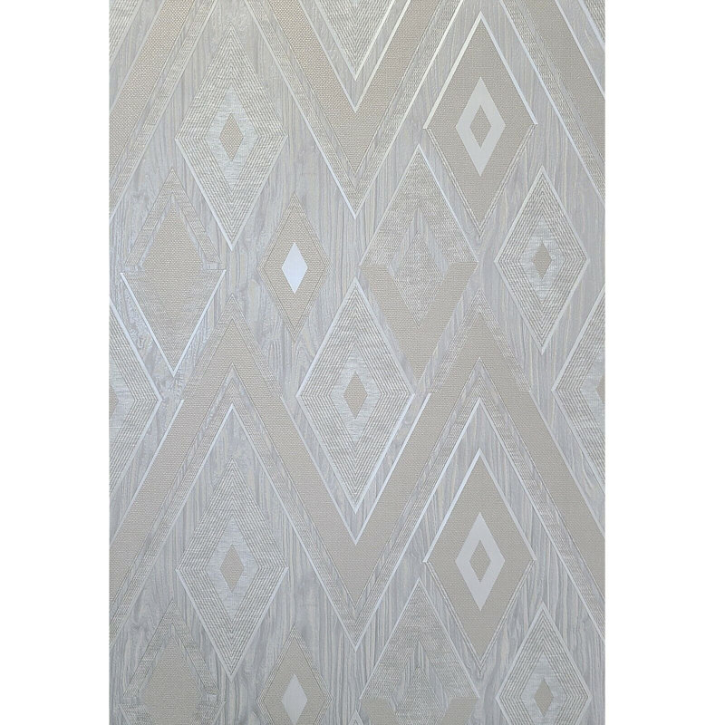 Rouleau de papier peint 3D Diamonds Wood