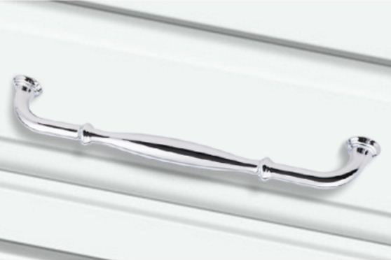 Tiffany Bar Pull, Polished Chrome, 5 1/16"