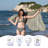 Ensemble de 6 serviettes pour lit de plage en coton turc Alize-1906771830