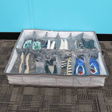 Whitmor Shoe Racks and Shoe Organizers Gray - Compact Closet Shelf - Yahoo  Shopping