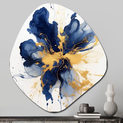 Fowey - Fractals Nebula Shape Irregular Metal Wall Decor