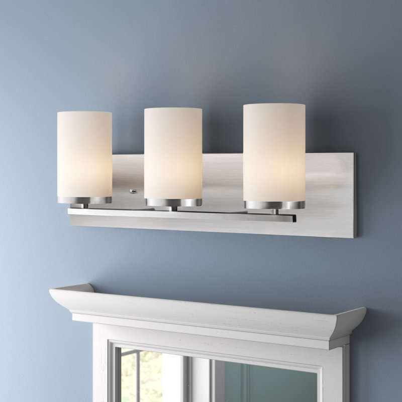 Grajeda 3 - Light Dimmable Bath Bar, Satin Nickel