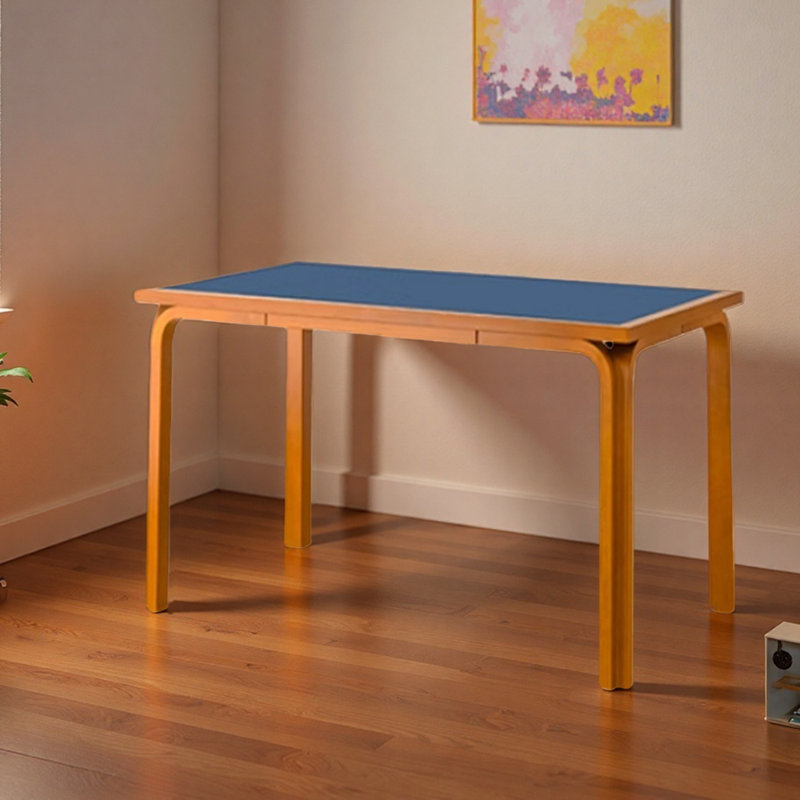 Bureau d'écriture Creative Creative, H 29,52 po x l 55,11 po x P 31,49 po, Bleu très foncé