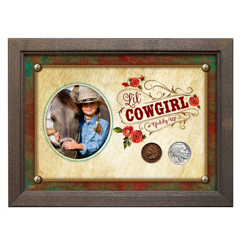 Ronald Lil' Buckaroo Coin Picture Frame