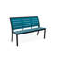Banc de parc empilable aluminium Bazza-26076716-26076705