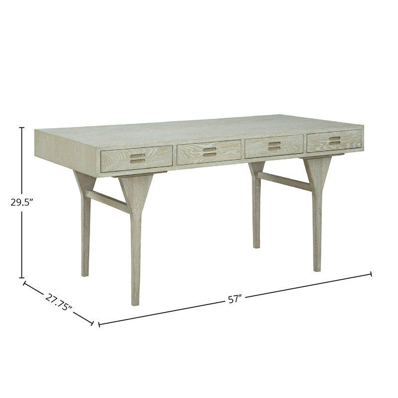 Hendrix Solid Wood Writing Desk