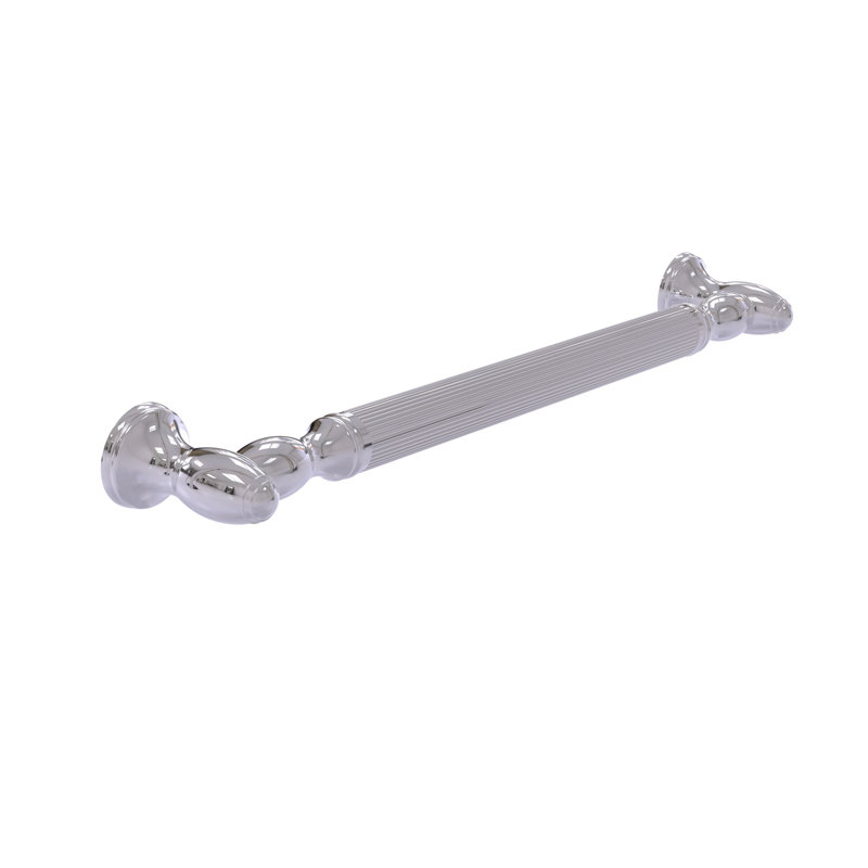 Barre d’appui à roseau, 30 po, Chrome poli