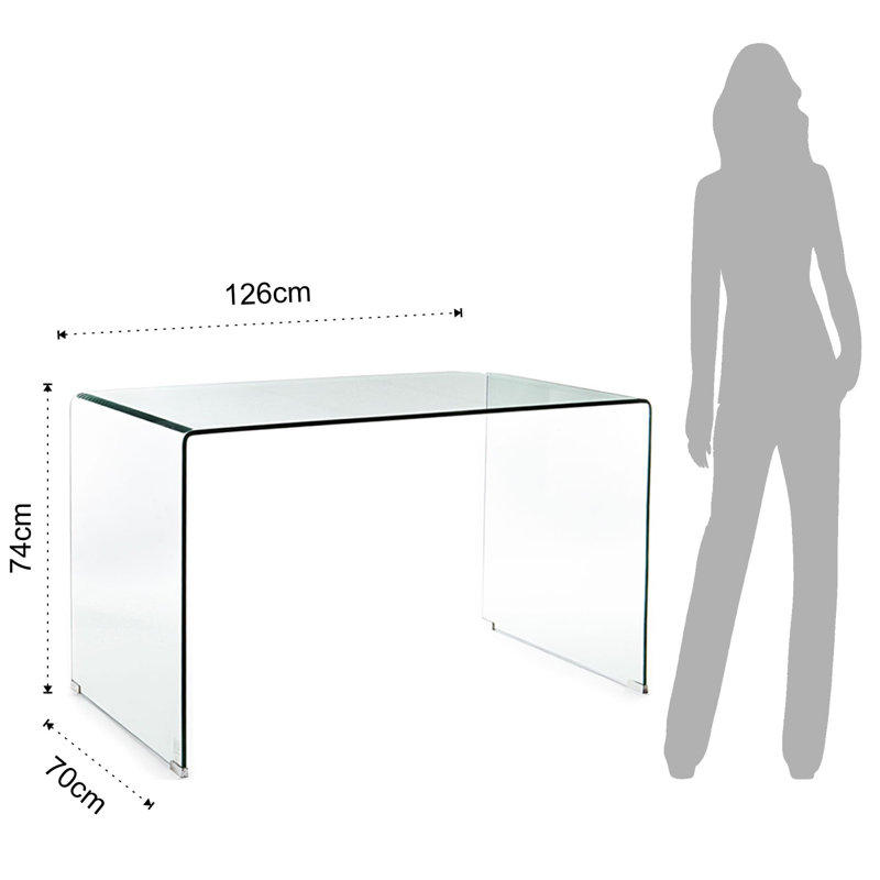 Katy Glass Computer Desk