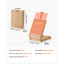 Tabletop Easel for Painting Portable Beech Wood Sketchbox Art Easel, For Sketching, Solid Frame, Holds Canvas up to 20.87", Adjustable Angle, with Large Capacity Storage Box and Leather Handle