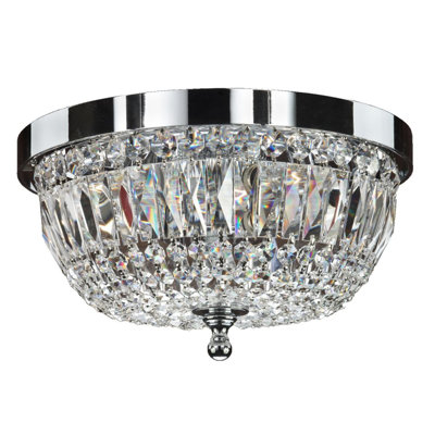 Lucia Crystal Flush Mount