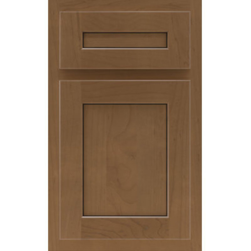 Dwelling Claredon Door Sample, Maple, Chalk w/Stone Glaze