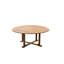 5 Pcs Grade-A Teak Wood Dining Set: 60" Round Table And 4 Lagos Armless Chairs #11LG1200-53398843