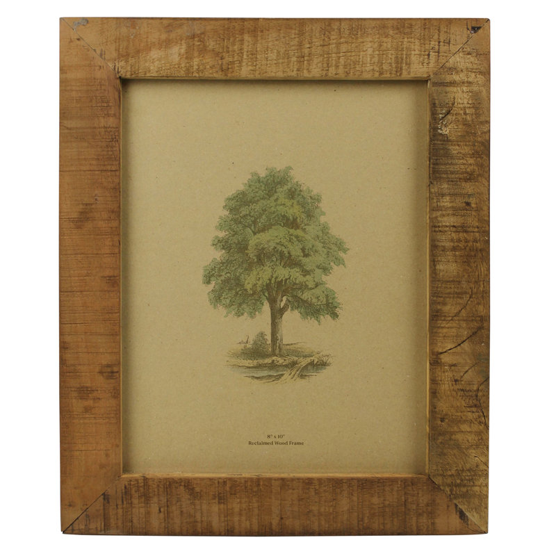 Reclaimed Wood Wall Frame 8X10