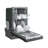 18" 52 dBA Built-In Full Console Dishwasher-45118977