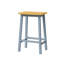 Tabourets de bar en bois massif avec repose-pieds, 25,6 /-1558584256