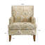 Fauteuil d'appoint 28 "avec pieds en bois