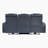 Ceana 84" Modern & Contemporary Power Reclining Sofa - Leather Power Reclining Sofa, Integrated Power Recline and Power Headrests, Top Grain Leather Body Contact Upholstery