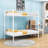 Metal Bunk Bed With Storage Wardrobe And Staircase-80871452-80871441