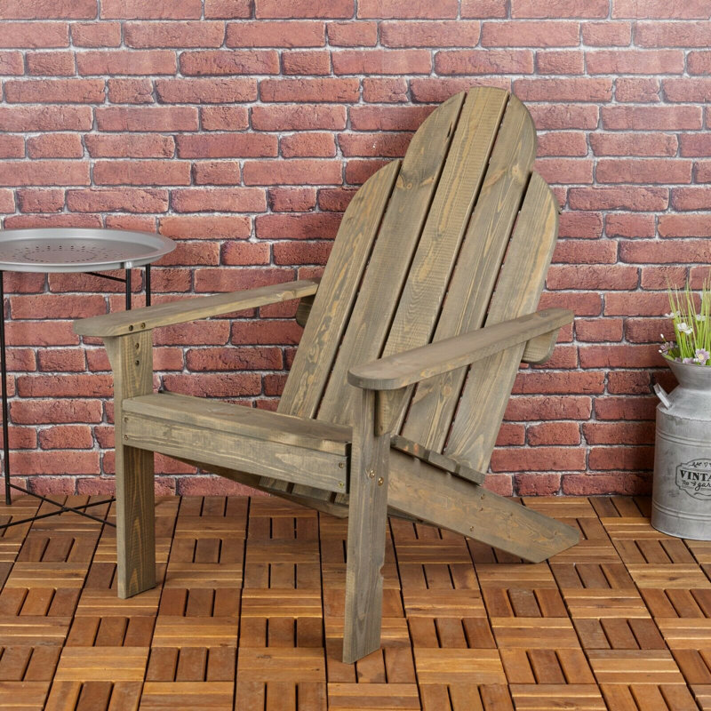 Kimble Wood Outdoor Adirondack Chair