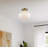 Collina Glass Semi Flush Mount-66203356