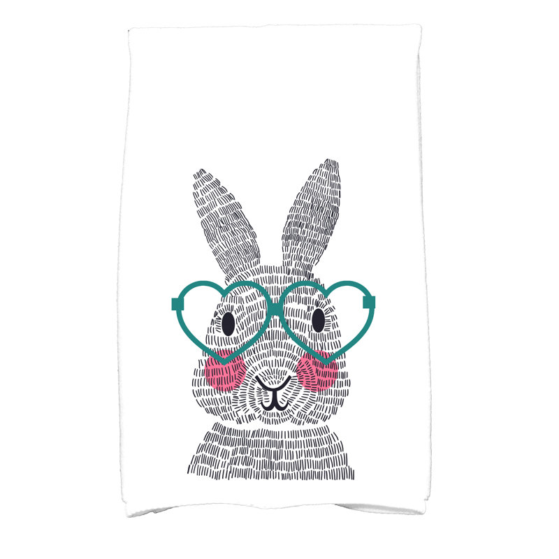 Ludde Hand Towel, Teal