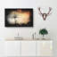 Tree Reflection At Sunset - Wrapped Canvas-56644423
